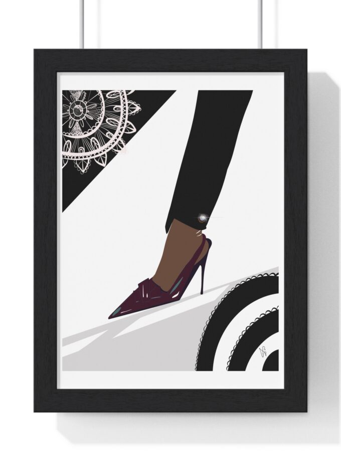 Preety Woman Poster, Framed