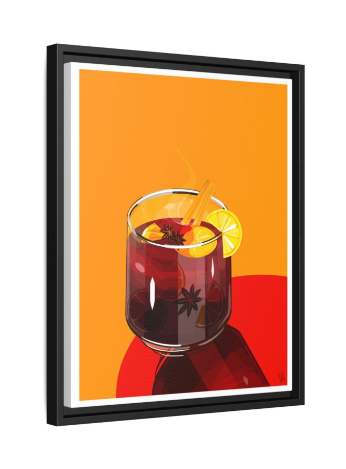 Mulled Wine Canvas, Framed