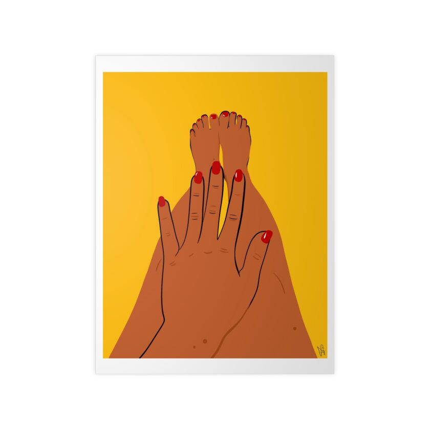 Sun Bath Poster