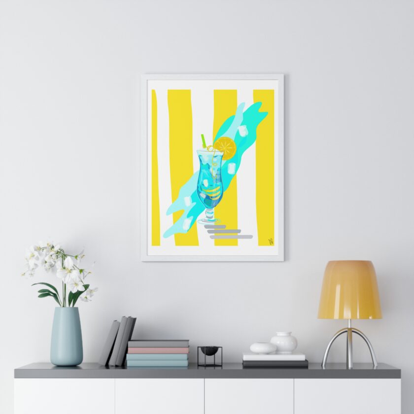 Blue Lagoon Poster, Framed - Image 11