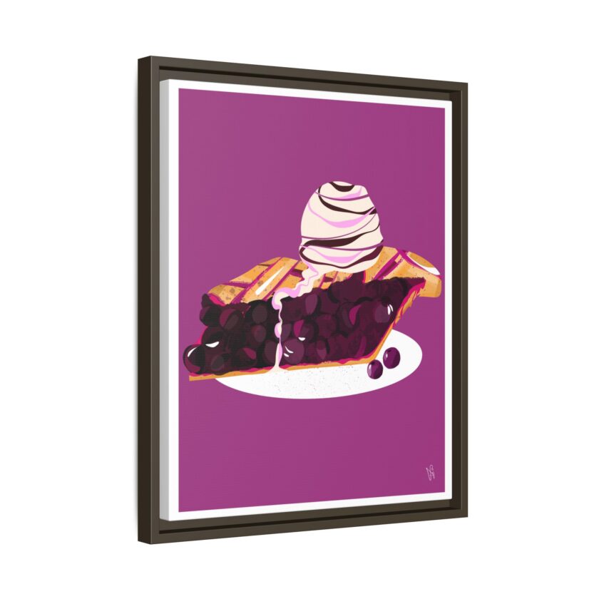 Blueberry Pie Canvas, Framed - Image 38