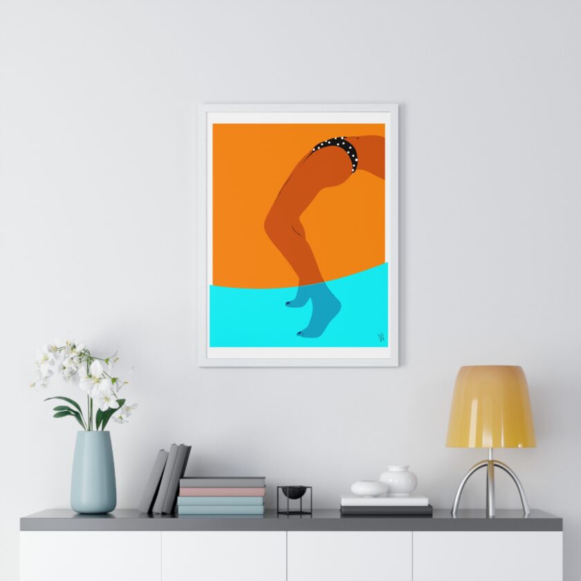 Pool Bridge Poster, Framed - Image 11