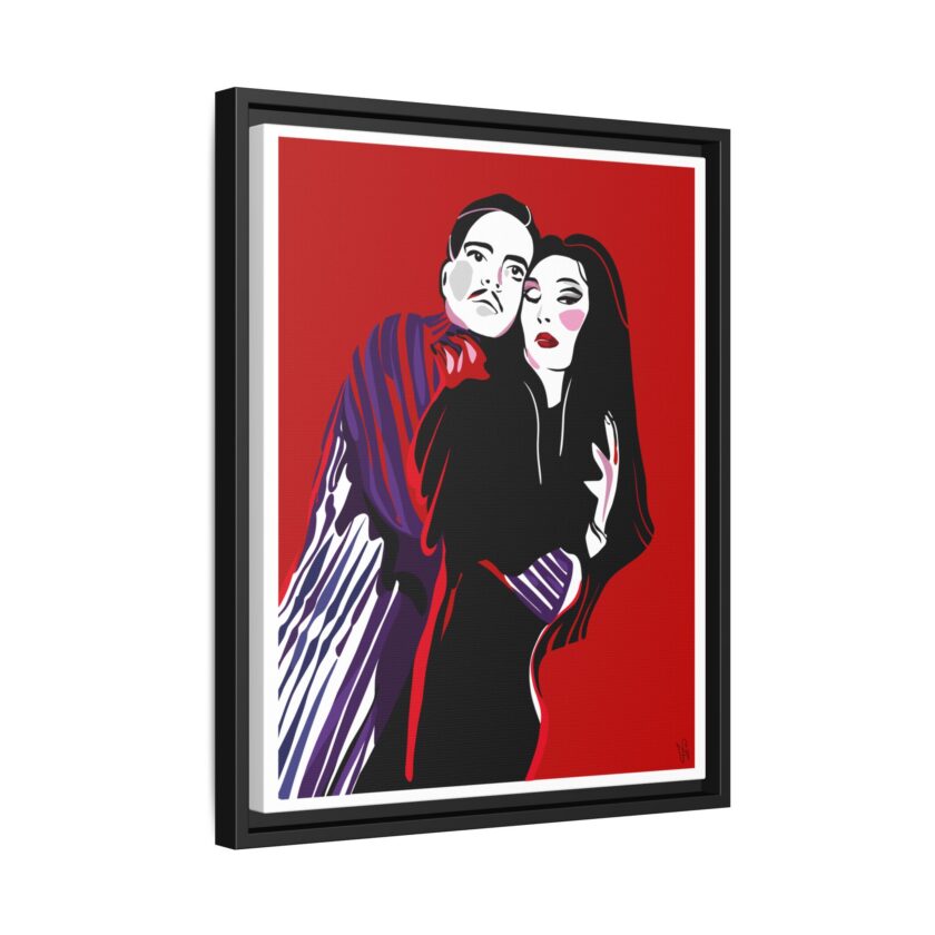 90' Bloody Halloween Canvas, Framed - Image 10