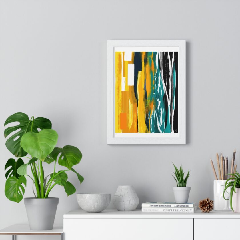 Midnight Swim Poster, Framed - Image 17