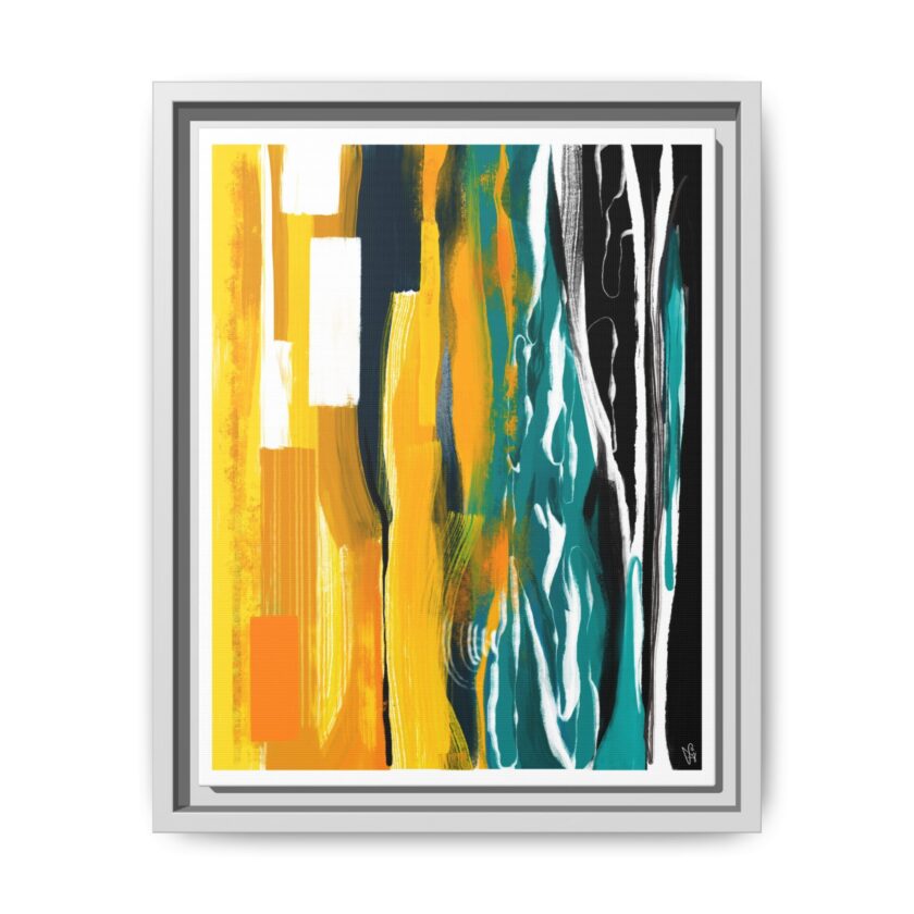 Midnight Swim Canvas, Framed - Image 25