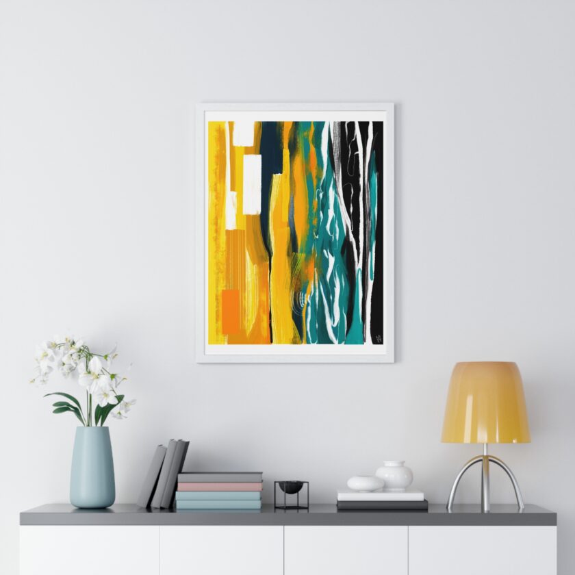Midnight Swim Poster, Framed - Image 11