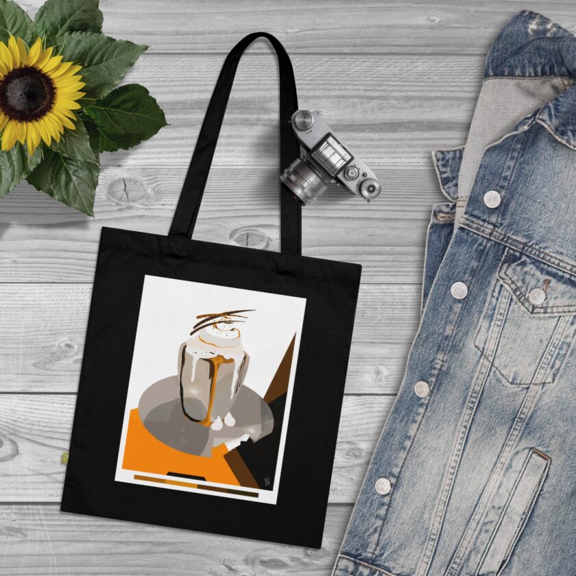 Caramel Bliss Tote Bag - Image 8
