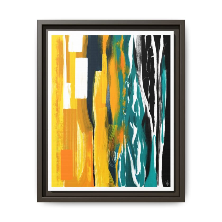 Midnight Swim Canvas, Framed - Image 21