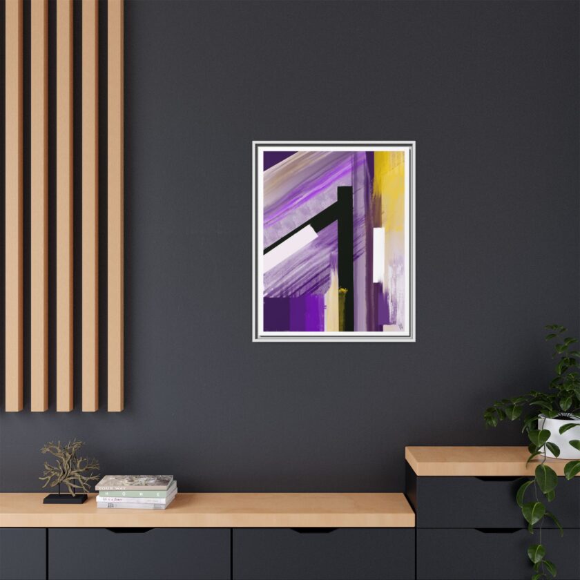 Lilac Canvas, Framed - Image 72