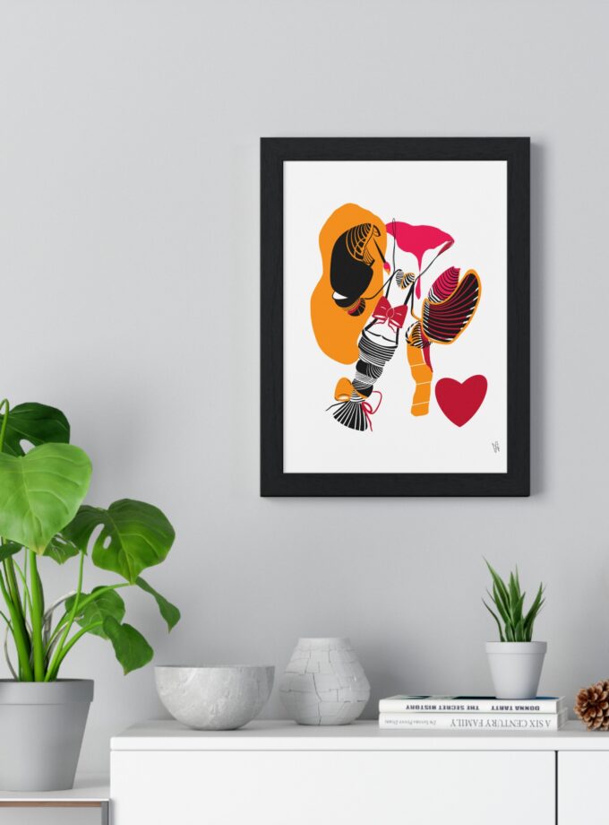 El Maestro Poster, Framed