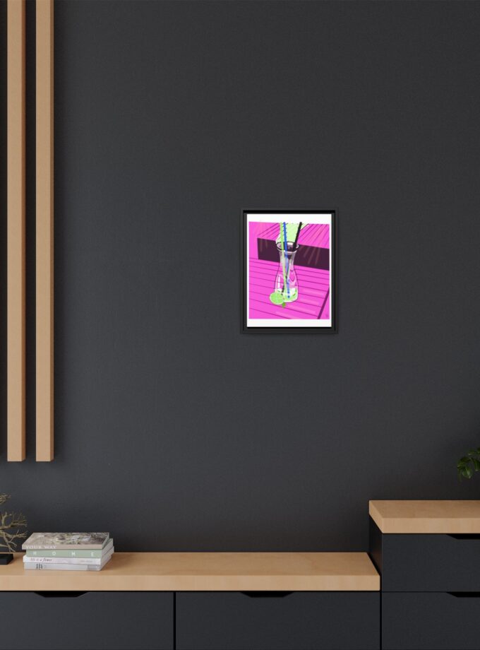 Mojito In Starigrad Canvas, Framed