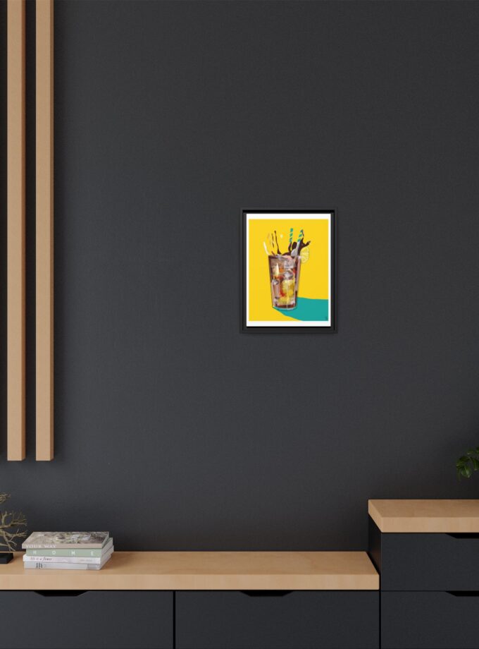 Splash Canvas, Framed