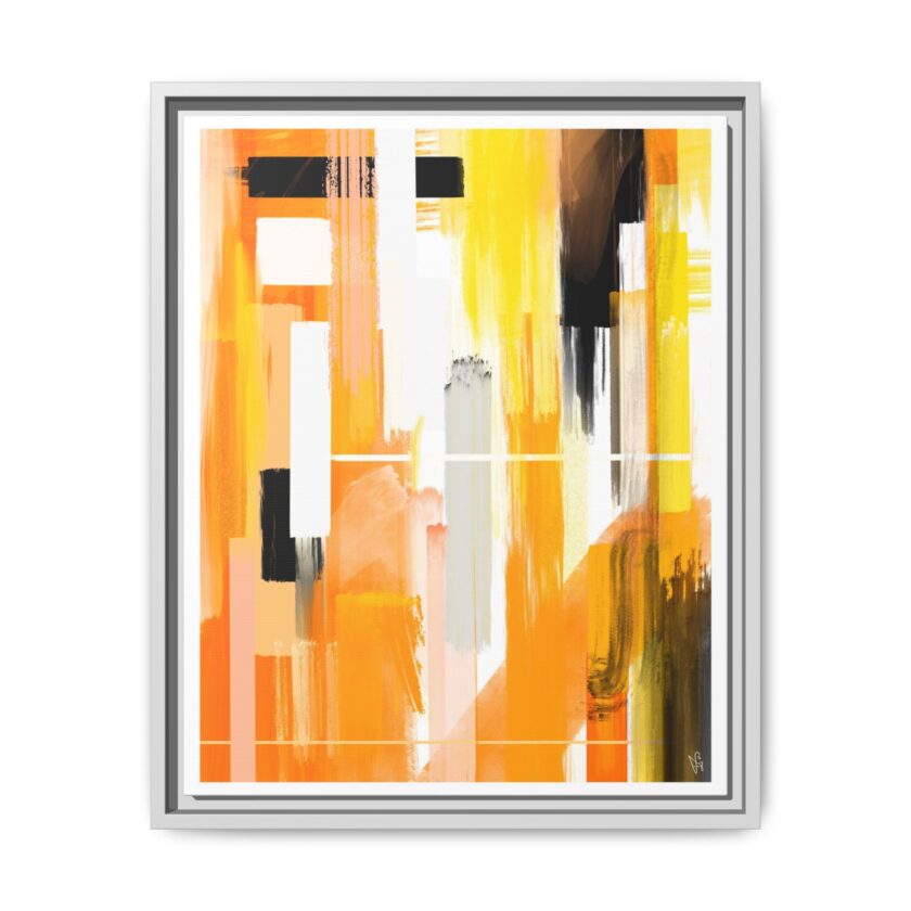 Liquid Gold Canvas, Framed - Image 41
