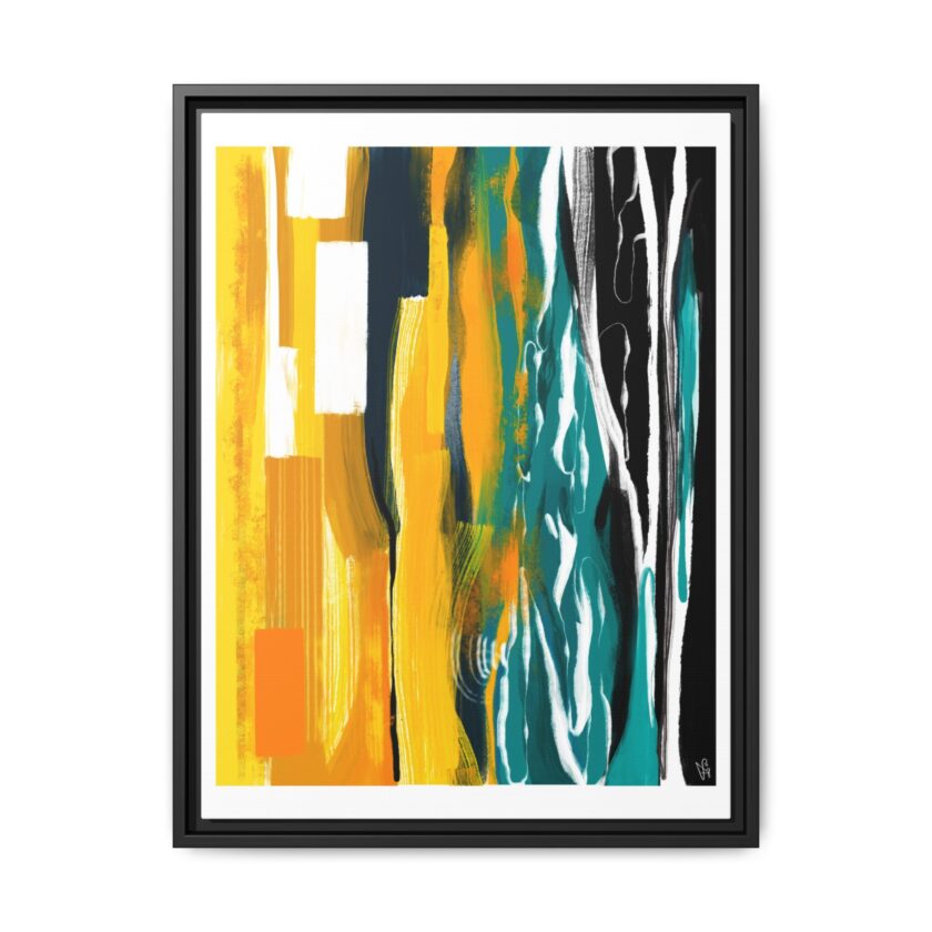 Midnight Swim Canvas, Framed - Image 13
