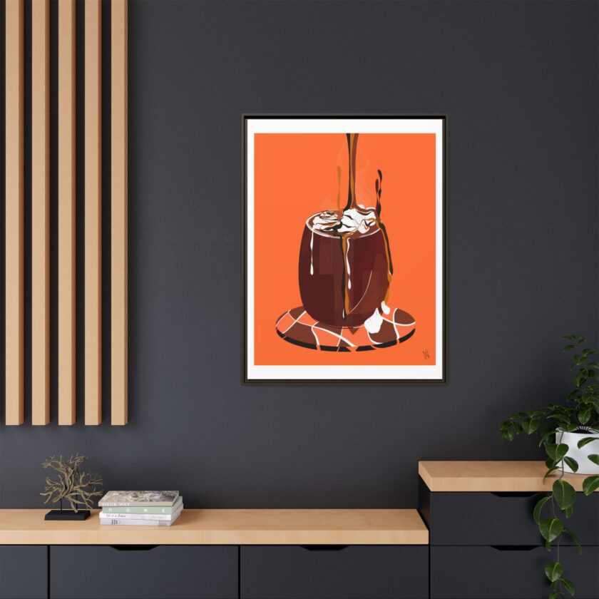Hot Chocolate Canvas, Framed - Image 56