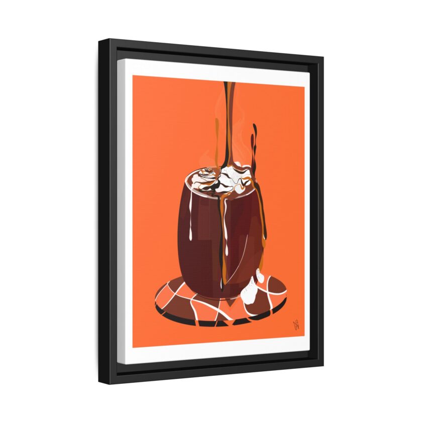 Hot Chocolate Canvas, Framed - Image 6