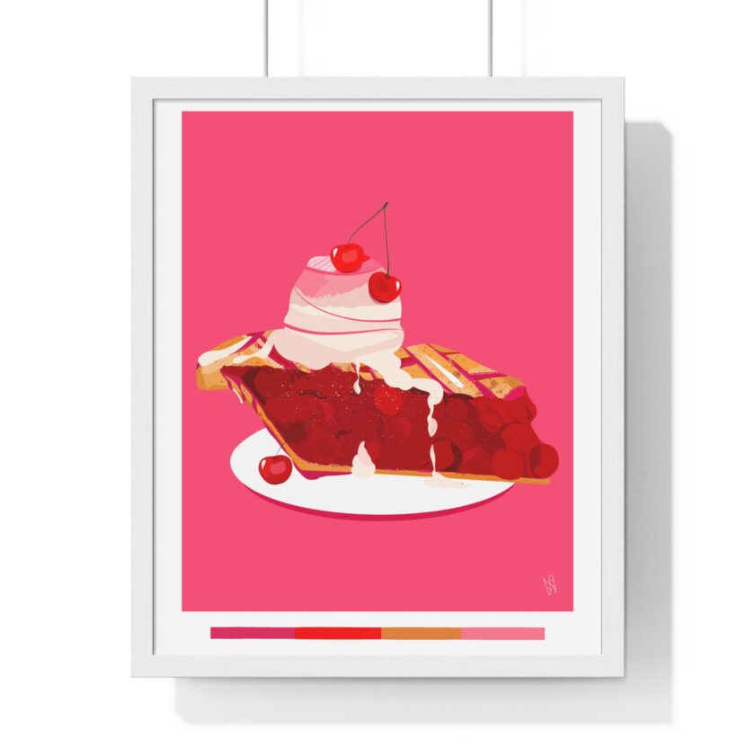 Cherry Pie Poster, Framed - Image 22