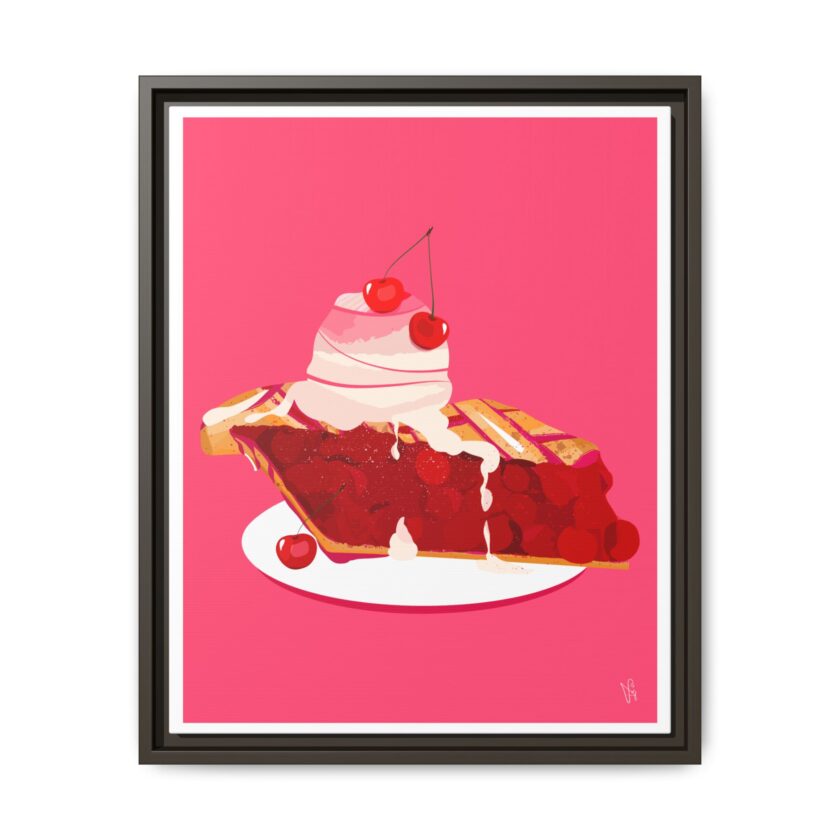 Cherry Pie Canvas, Framed - Image 37