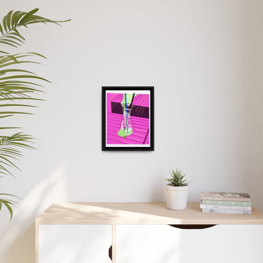 Mojito In Starigrad Canvas, Framed - Image 3