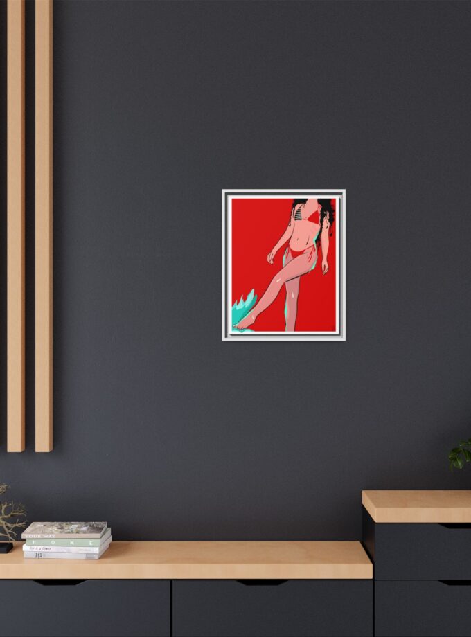 Budva Canvas, Framed