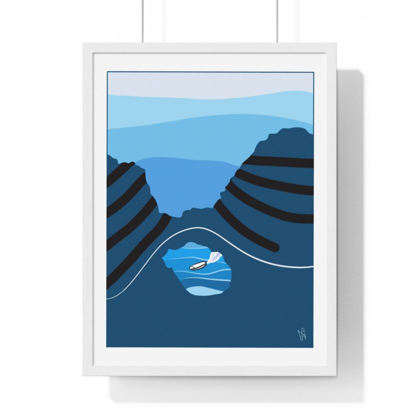 Sky Is Bright Poster, Framed - Image 10