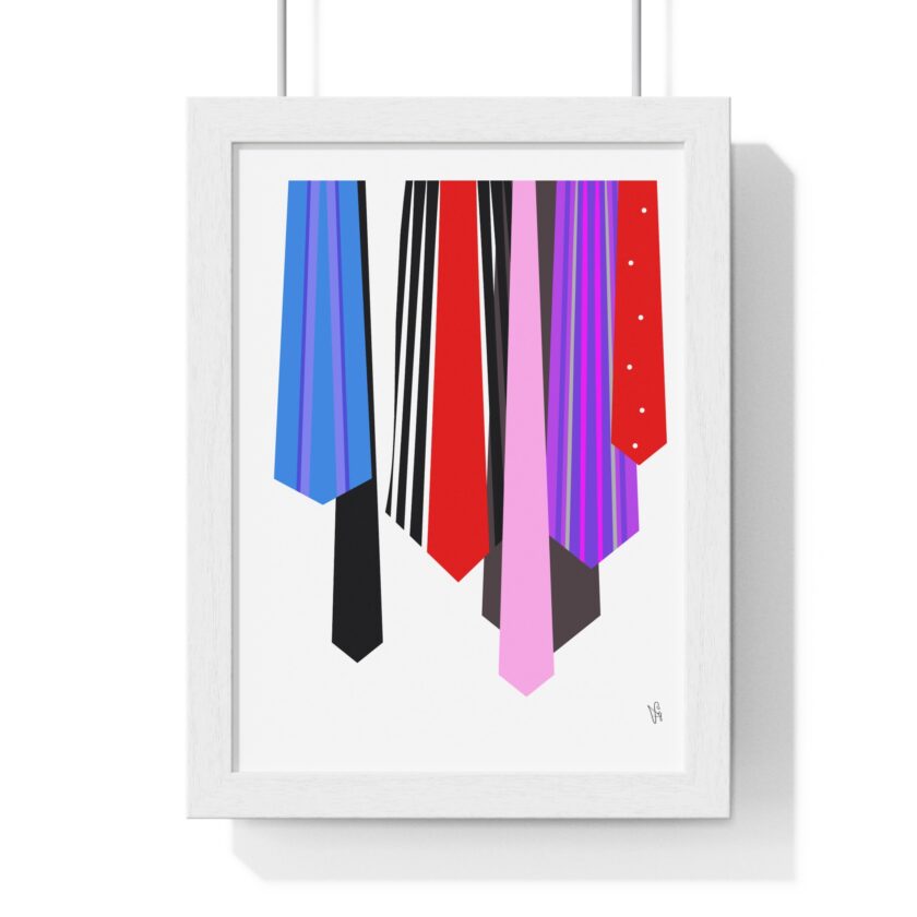 Ties Poster, Framed - Image 16