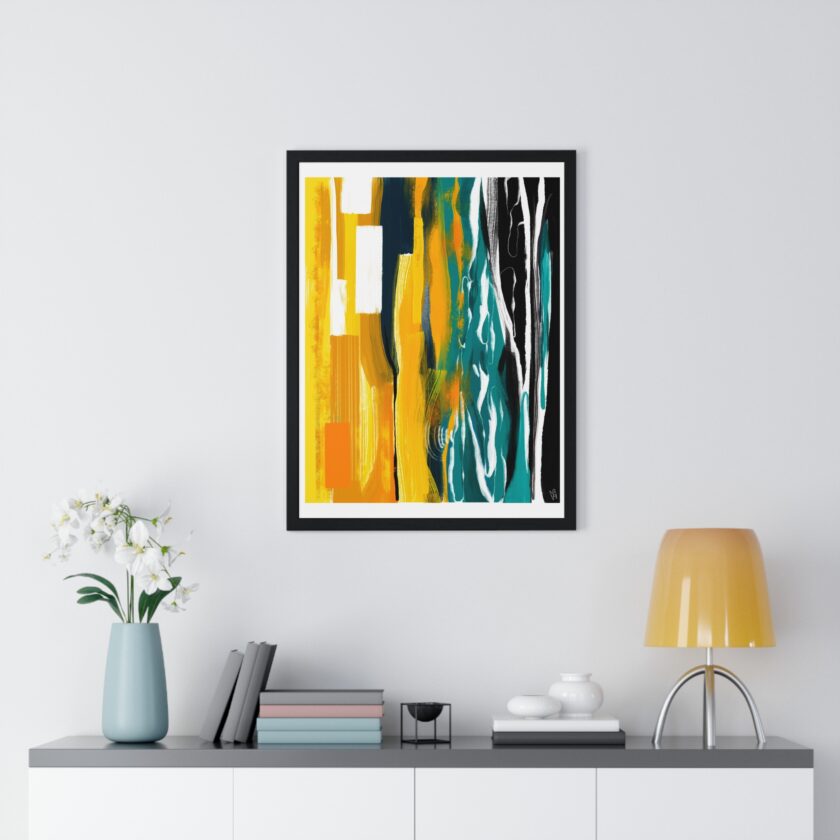 Midnight Swim Poster, Framed - Image 8