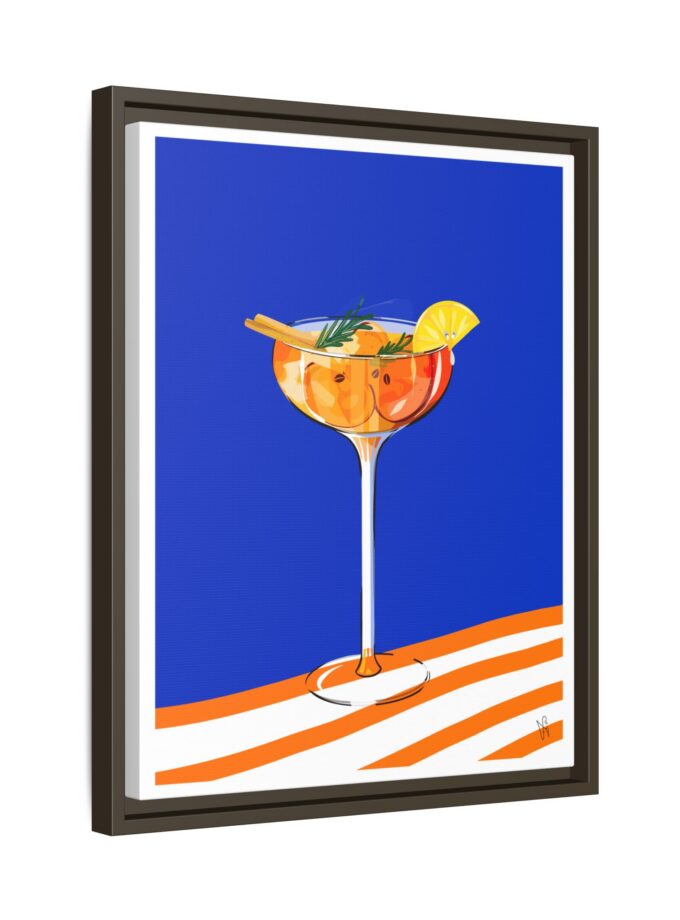 Apple Cider Canvas, Framed