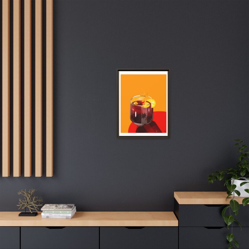 Mulled Wine Canvas, Framed - Image 48