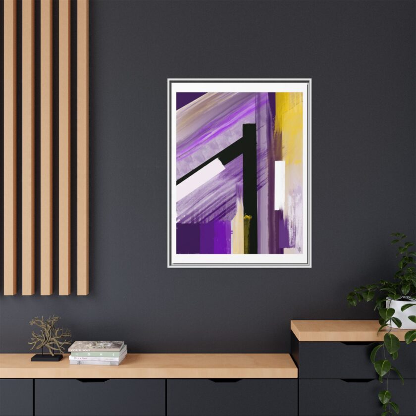 Lilac Canvas, Framed - Image 60
