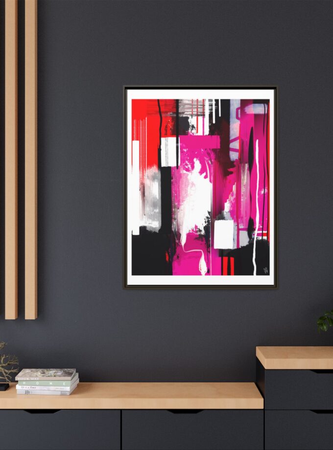 End Of Grieving Canvas, Framed