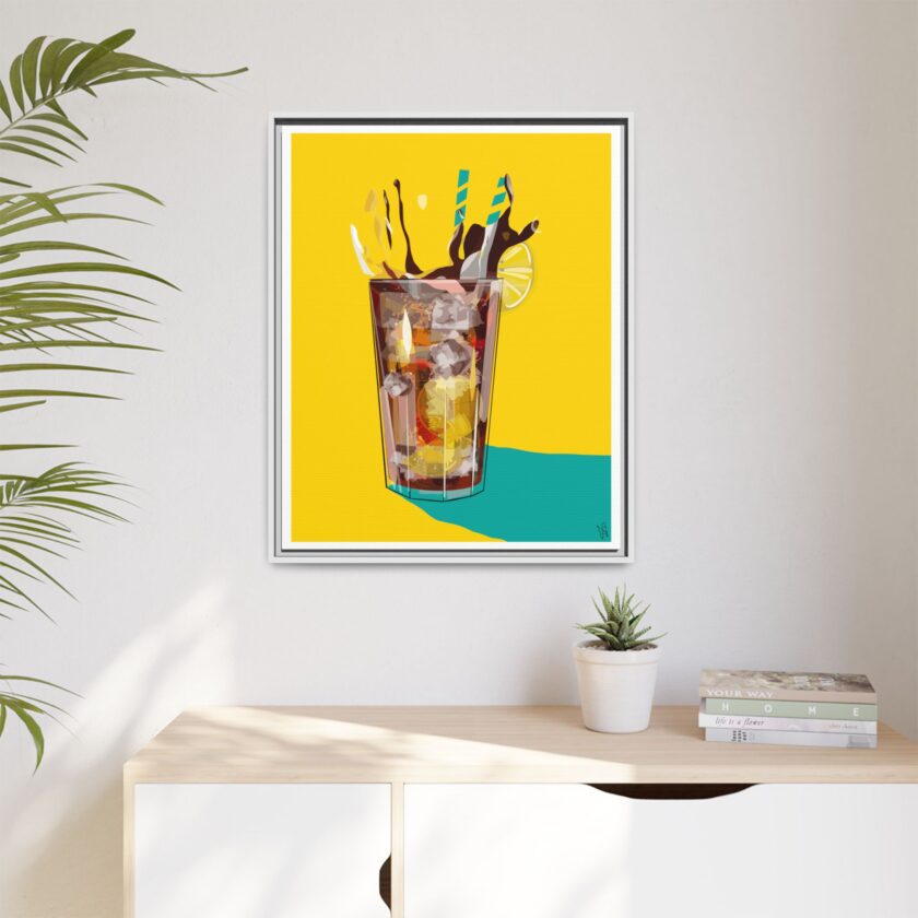 Splash Canvas, Framed - Image 71