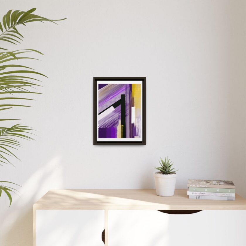 Lilac Canvas, Framed - Image 31