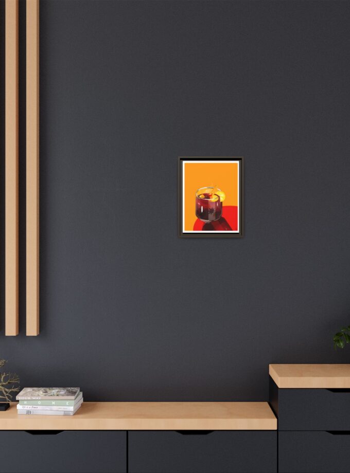 Mulled Wine Canvas, Framed