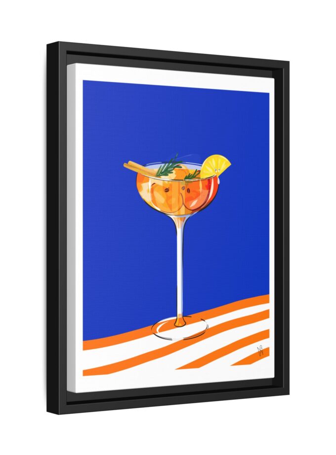 Apple Cider Canvas, Framed