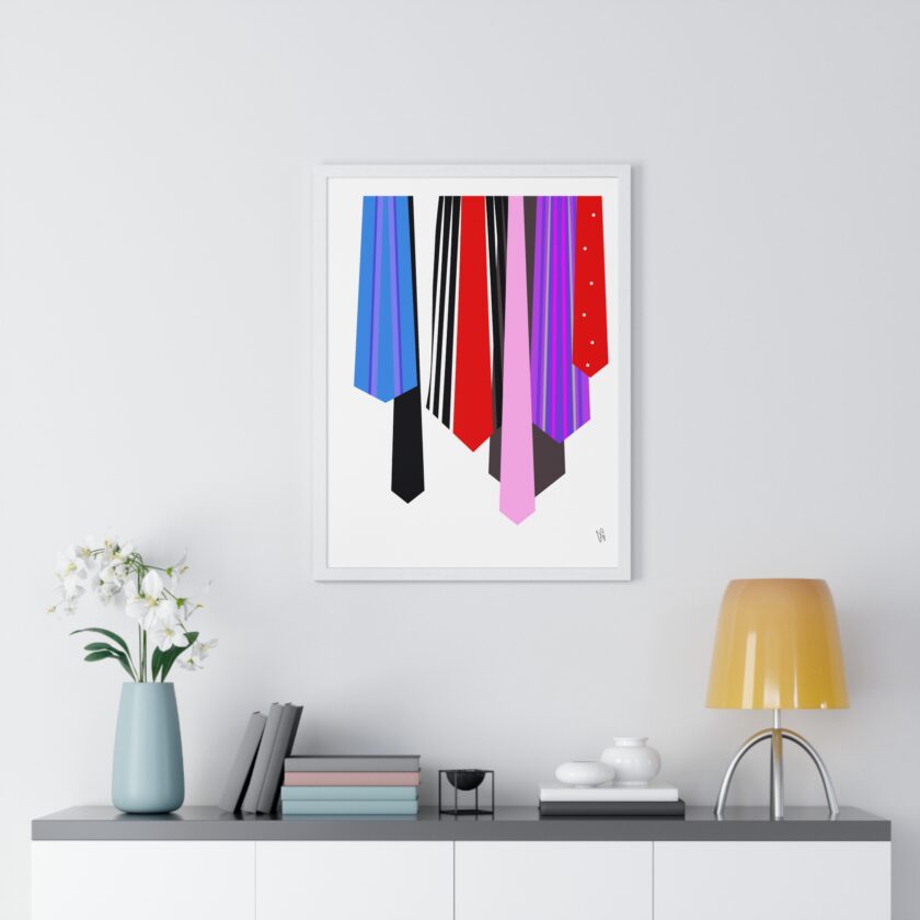 Ties Poster, Framed - Image 11