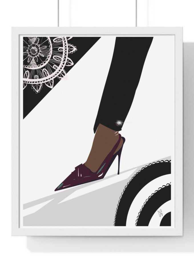 Preety Woman Poster, Framed