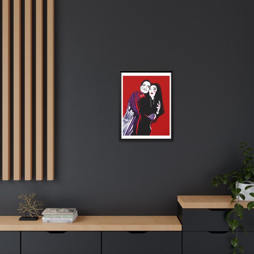 90' Bloody Halloween Canvas, Framed - Image 16