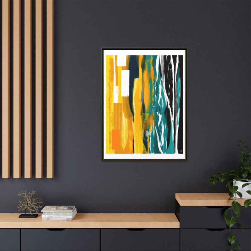 Midnight Swim Canvas, Framed - Image 56