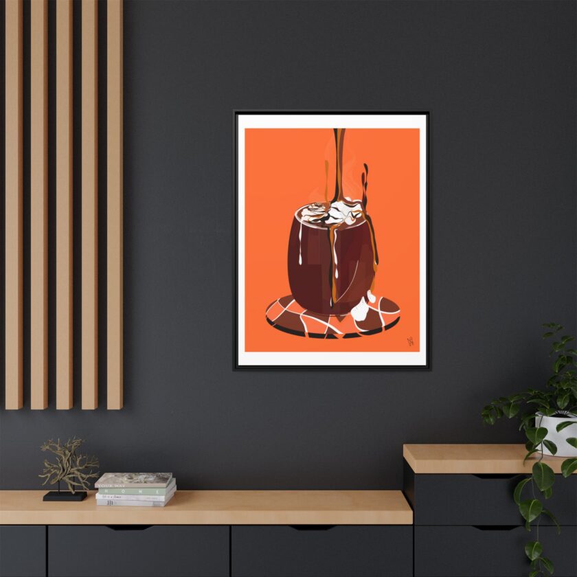 Hot Chocolate Canvas, Framed - Image 20
