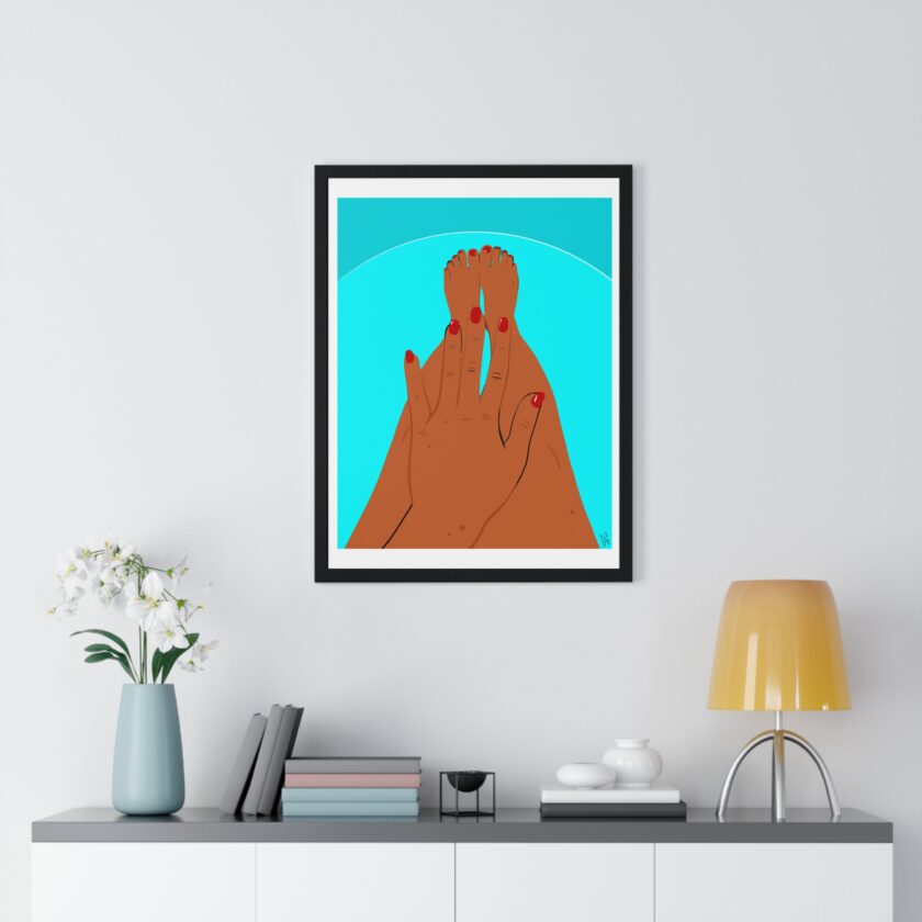 Pool Polish Poster, Framed - Image 8