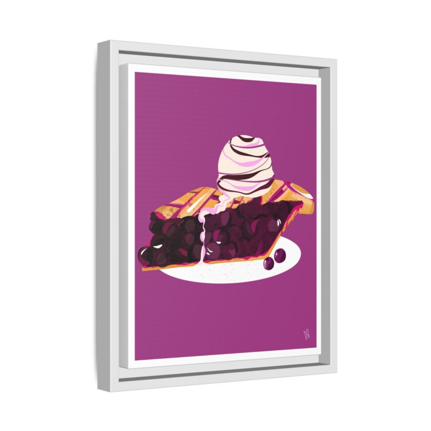 Blueberry Pie Canvas, Framed - Image 26
