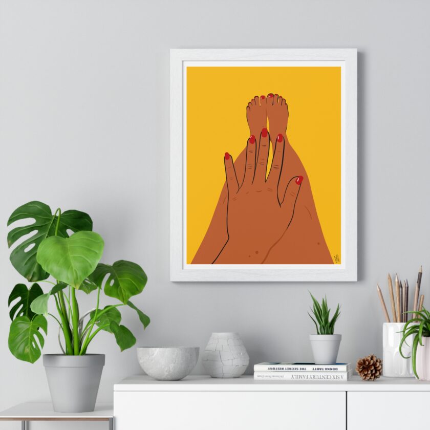 Sun Bath Poster, Framed - Image 5