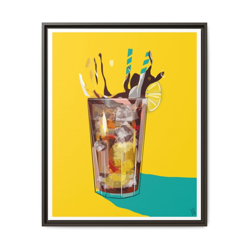 Splash Canvas, Framed - Image 65