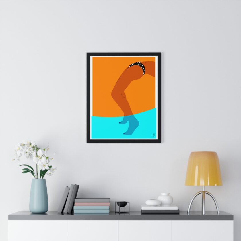 Pool Bridge Poster, Framed - Image 20