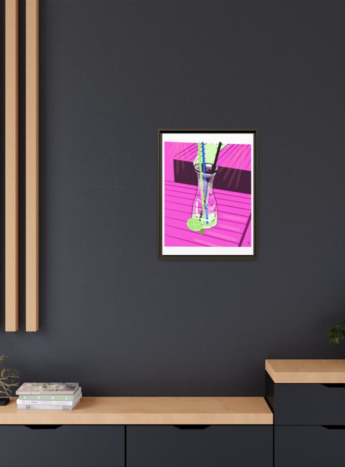 Mojito In Starigrad Canvas, Framed