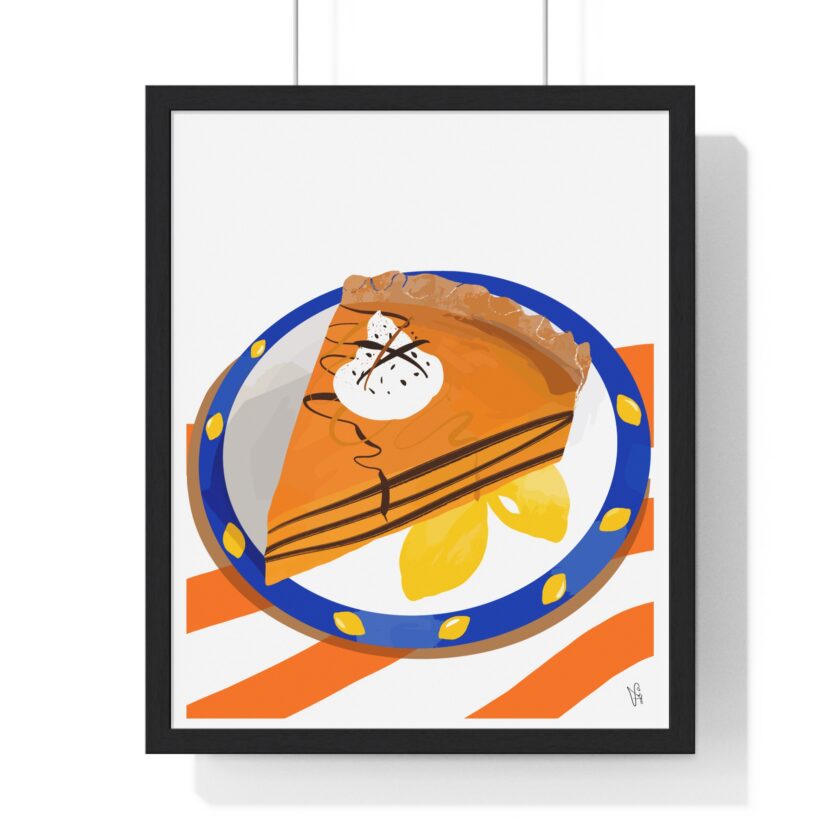 Pumpkin Pie Poster, Framed - Image 19