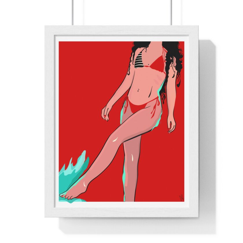 Budva Poster, Framed - Image 4