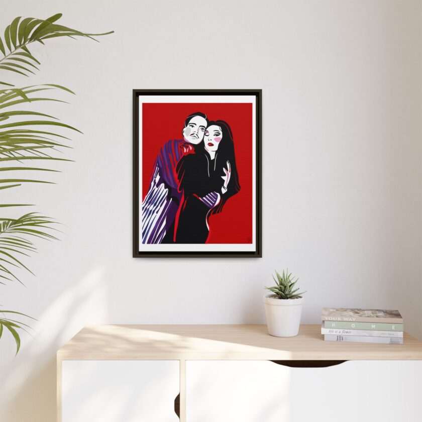 90' Bloody Halloween Canvas, Framed - Image 47