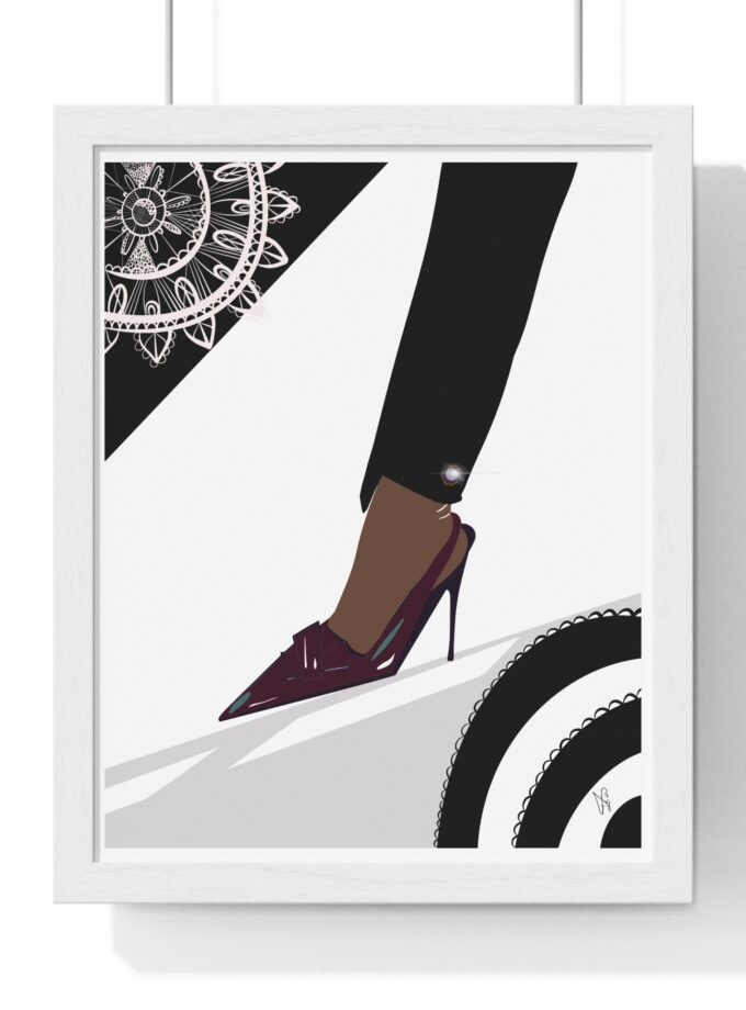 Preety Woman Poster, Framed